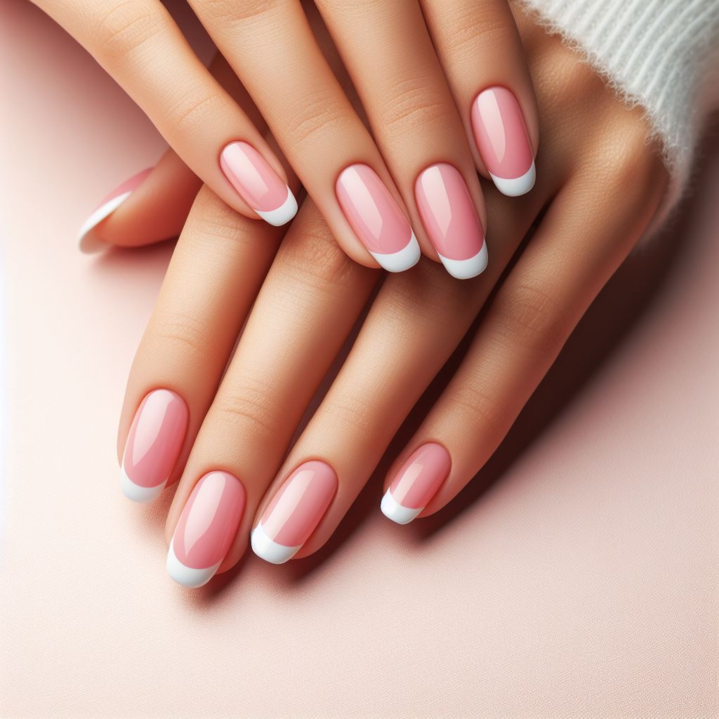 PINK french NAILS